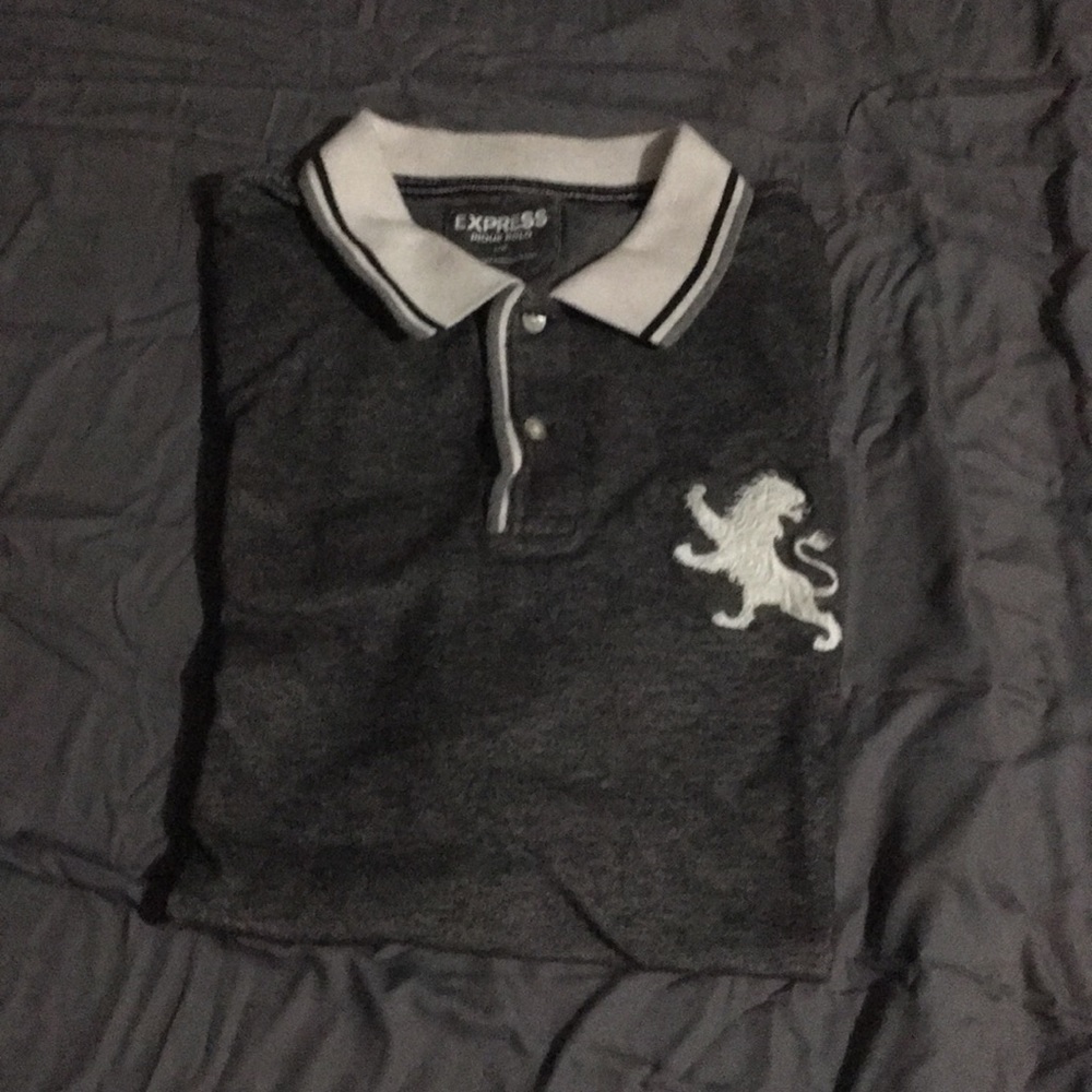 Express pique polo short sleeve